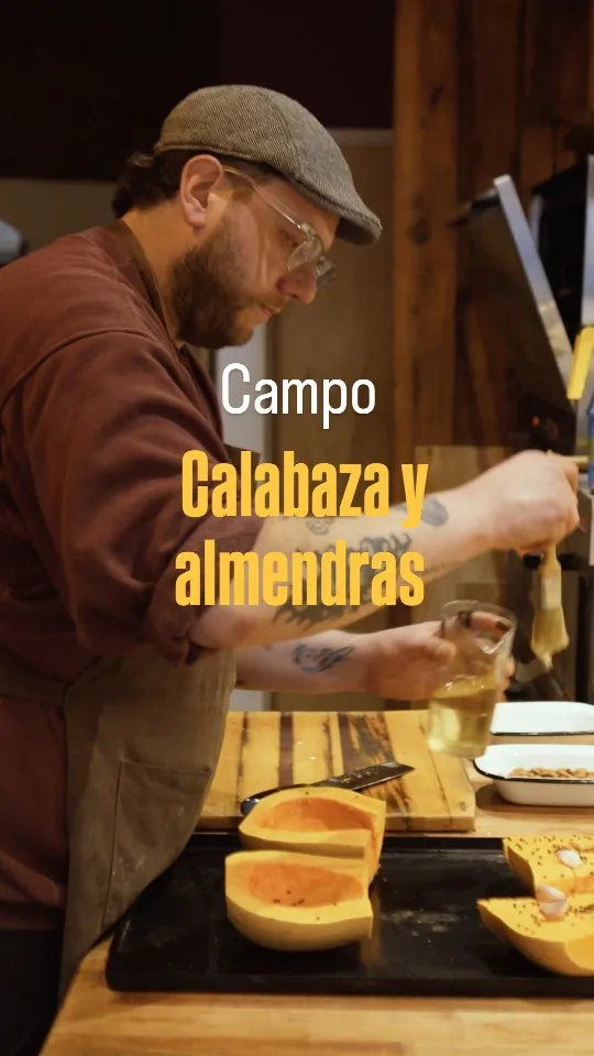 CAMPO DE CALABAZA Y ALMENDRAS